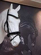 My Elite Tack Gecombineerde Conische Neusriem | Helder Crystal Glitter | Patent details