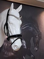 My Elite Tack Gecombineerde Conische Neusriem | Helder Crystal Glitter | Patent details