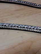 My Elite Tack Frontriem Clear Crystal