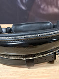 My Elite Tack Gecombineerde Conische Neusriem | Helder Crystal Glitter | Patent details