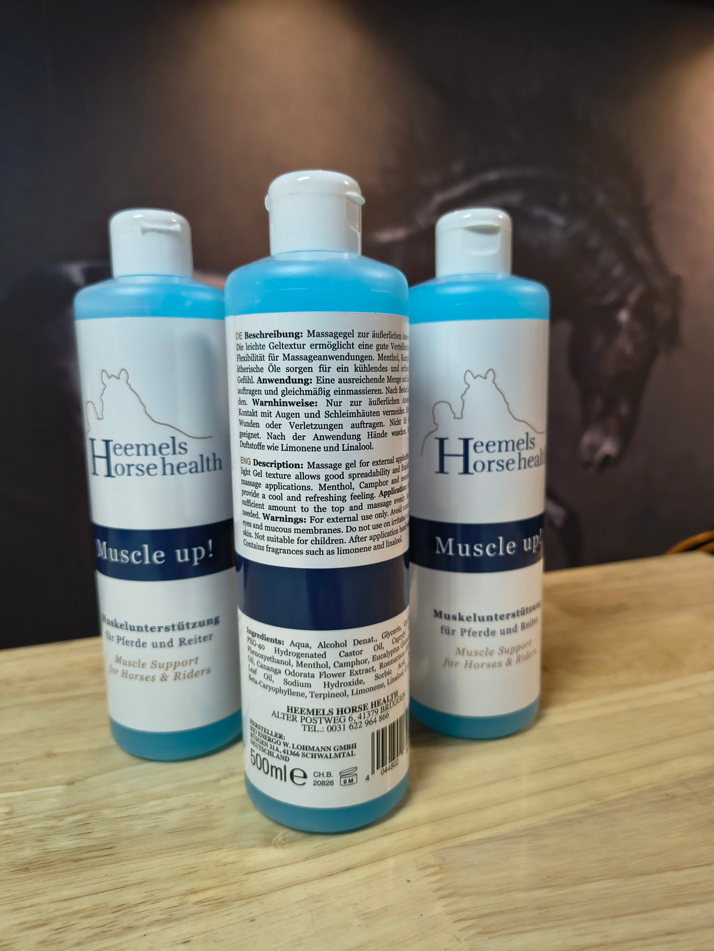 Heemels Horse Health Muscle Up! Spiergel – Voor sneller spierherstel bij mens én paard