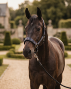 My Elite Tack Graphite Tweed Comfort Halster