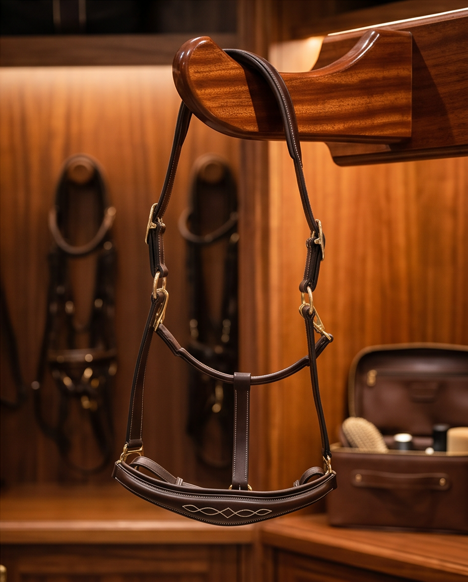 My Elite Tack Heritage Classic Luxe Grooming Halster