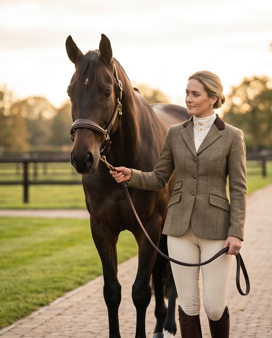 My Elite Tack Heritage Classic Luxe Grooming Halster