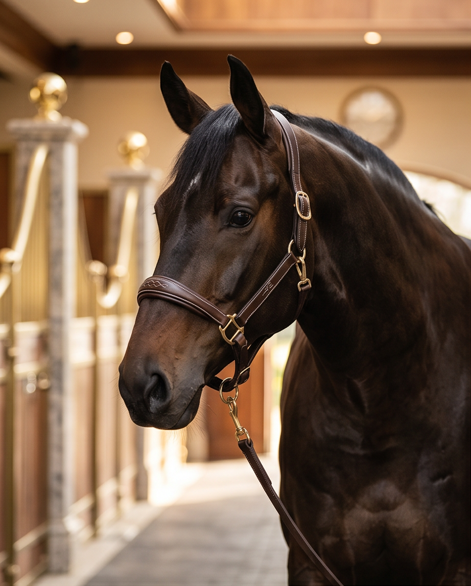 My Elite Tack Heritage Classic Luxe Grooming Halster