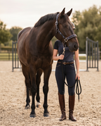 My Elite Tack Graphite Tweed Comfort Halster